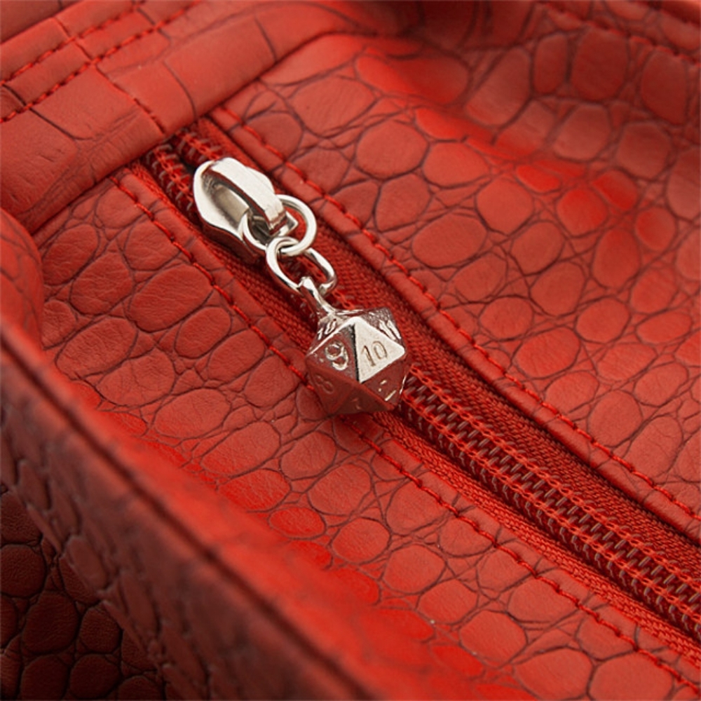 ThinkGeek Vegan Leather (Dragon Scale) "Handbag of Holding" RARE - Discontinued - Picture 2 of 11